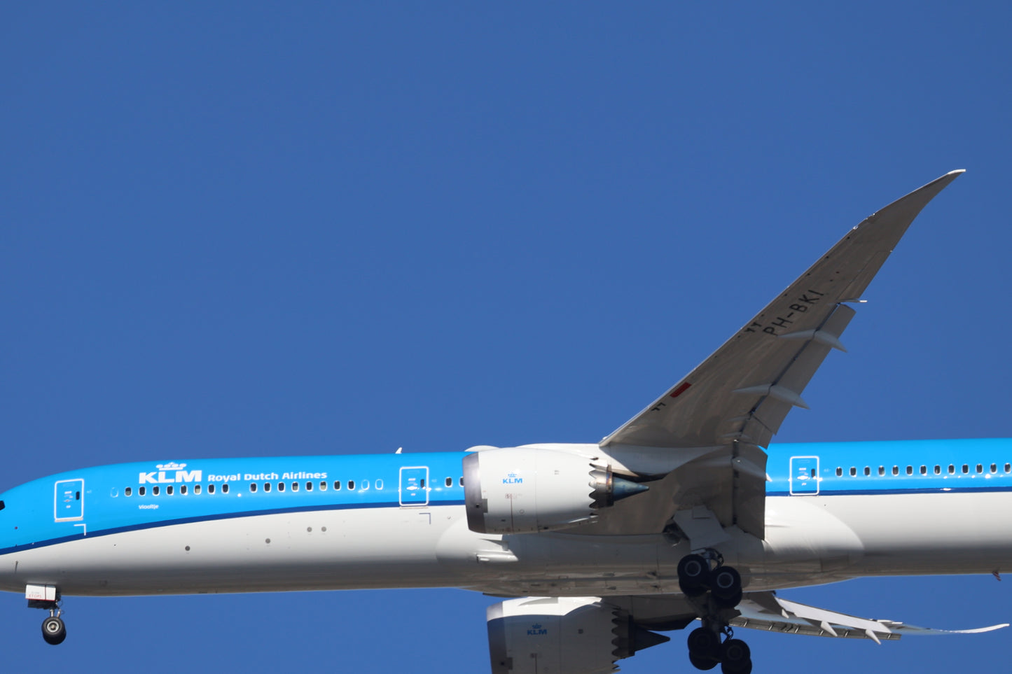 Pouso da KLM - Los Angeles - CA
