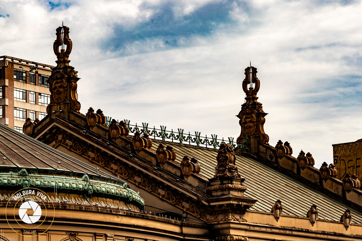 Teto do Theatro Municipal - SP
