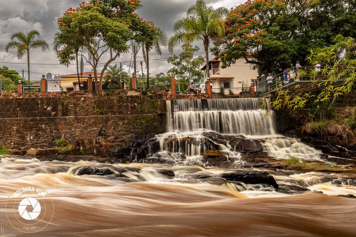 Cachoeira na Cidade de Brotas - SP