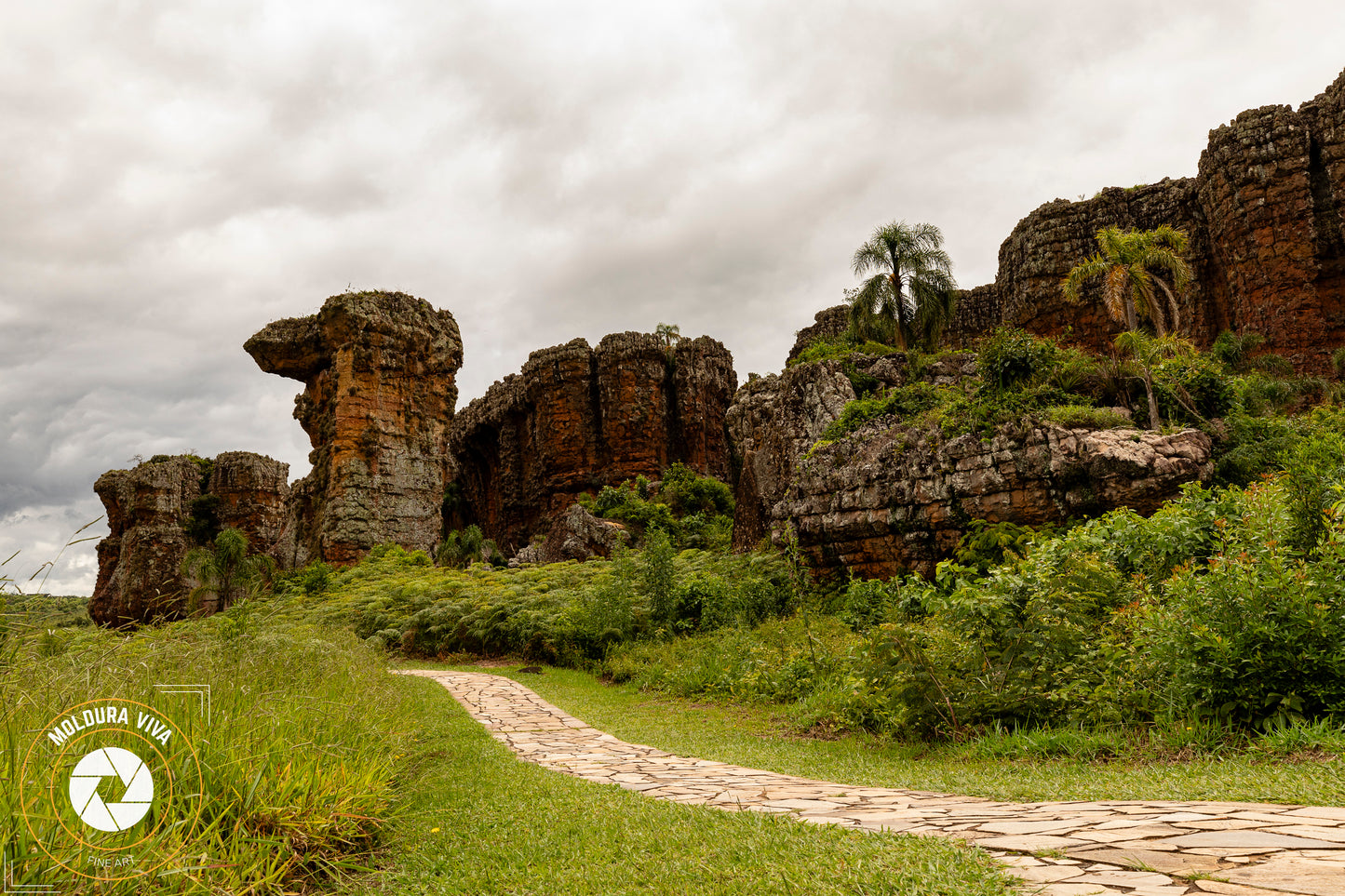 Versão 3 de Pedras no parque Vila Velha - PR