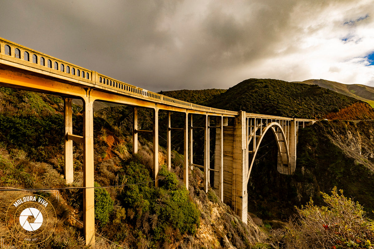 Versão 7 de Ponte de Arcos na Highway 1CA - EUA
