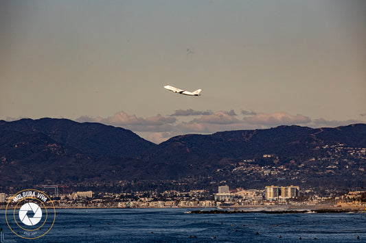 Decolagem em Los Angeles