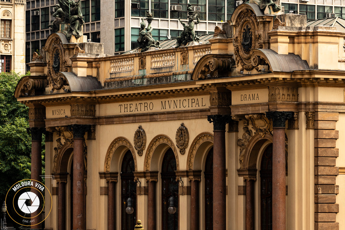 Fachada do Theatro Municipal - SP