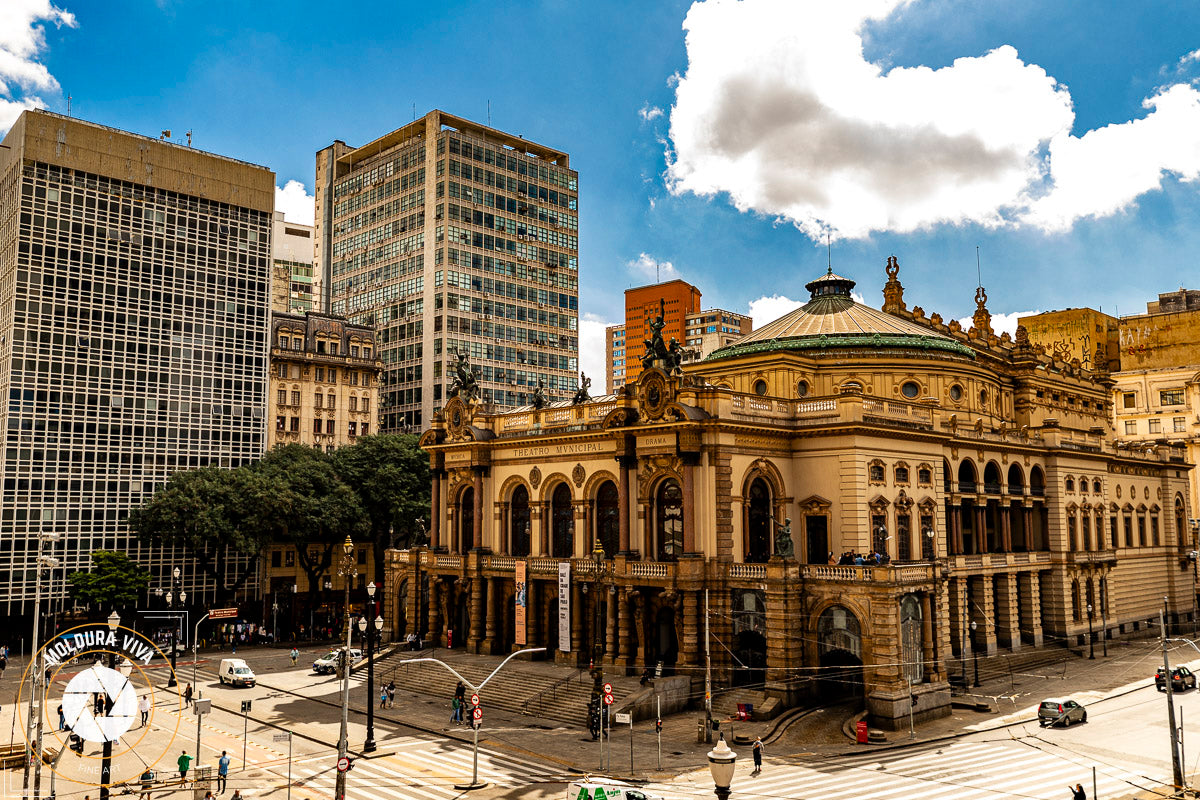 Lateral Theatro Municipal São Paulo - SP