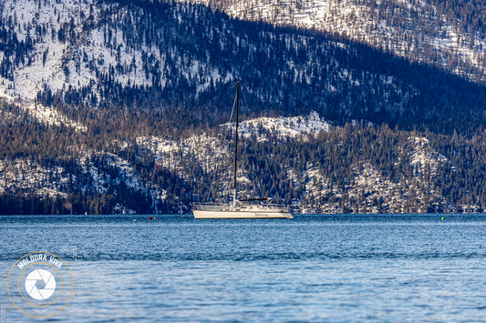 Veleiro no Lago Tahoe - Lake Tahoe - EUA