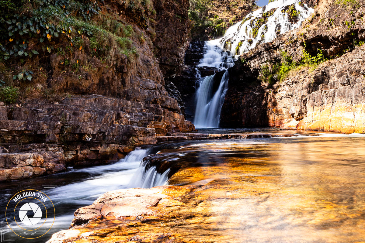 Cachoeira na Chapada dos Veadeiros - GO