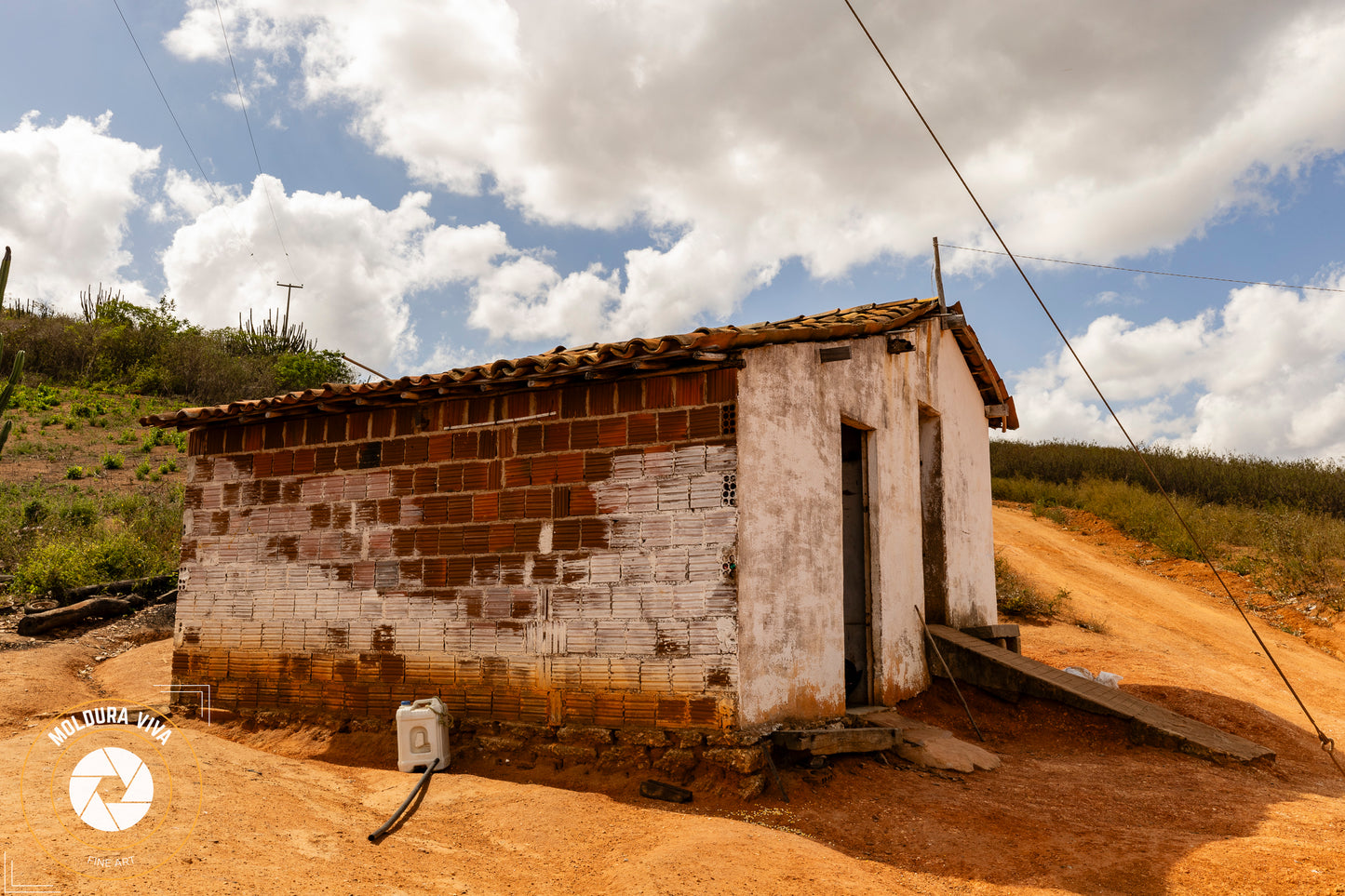 Construções Antigas - Tapera de depósito na Paraíba - PB