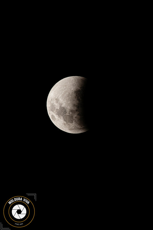 Eclípse da Lua 22/05/ 2022 - O Início - Santana de Parnaíba - SP