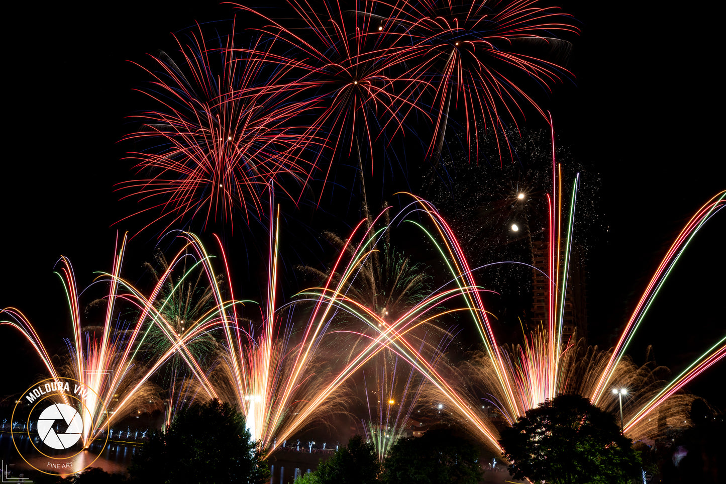 Fogos de Fim de Ano - Versão 2 de Lago Central de Guarapuava -PR