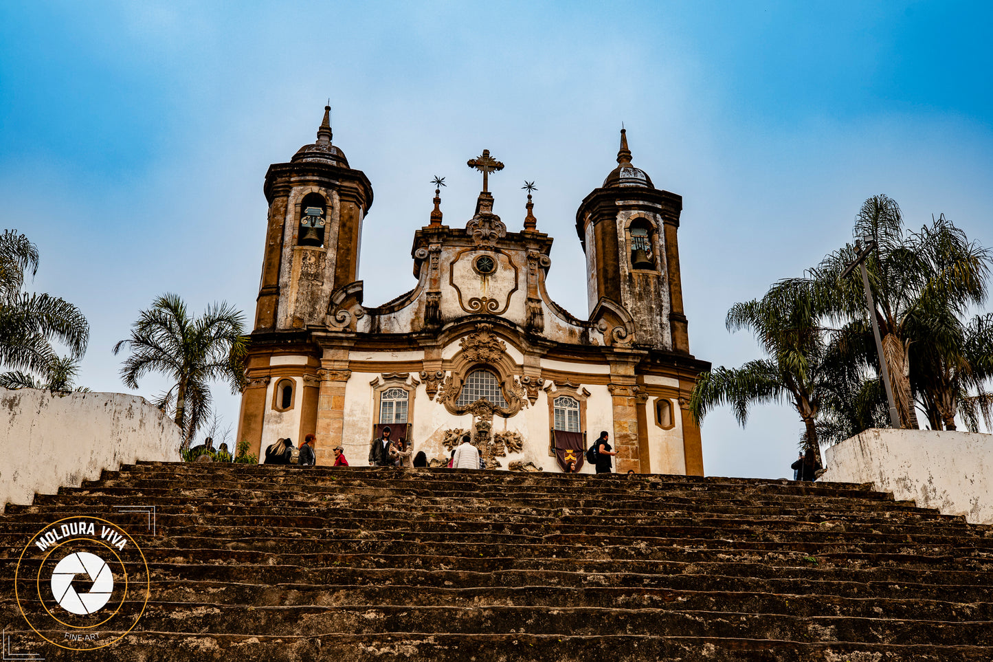 Frente da Igreja Nossa Senhora do Carmo - Ouro Preto - MG