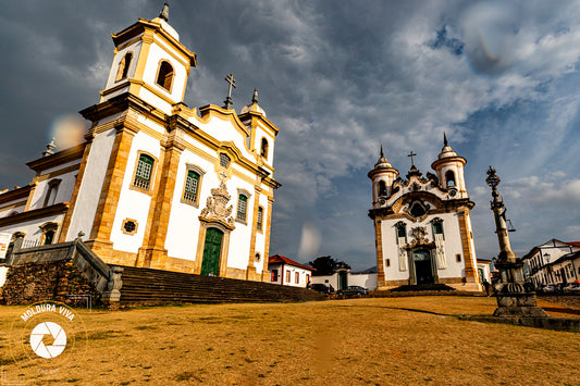 Igrejas São Francisco de Assis e Nossa Senhora do Carmo - Mariana - MG