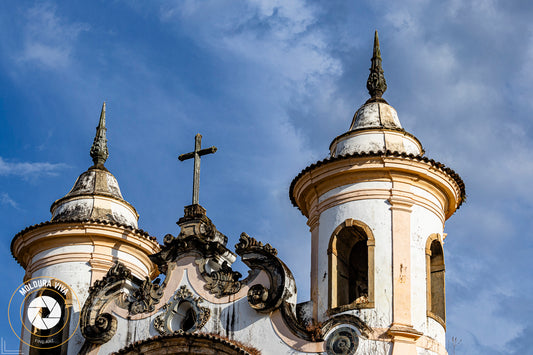 Torres da Igreja de Nossa Senhora do Carmo - Mariana - MG