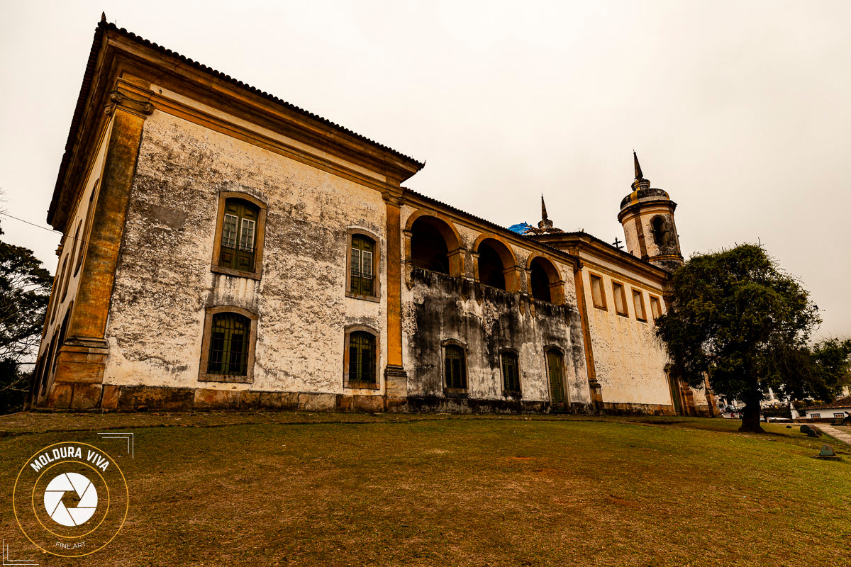 Lateral da Igreja São Francisco de Assis - Ouro Preto - MG