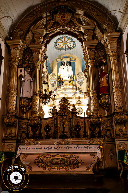 Altar da Igreja Nossa Senhora do Carmo - Ouro Preto - MG