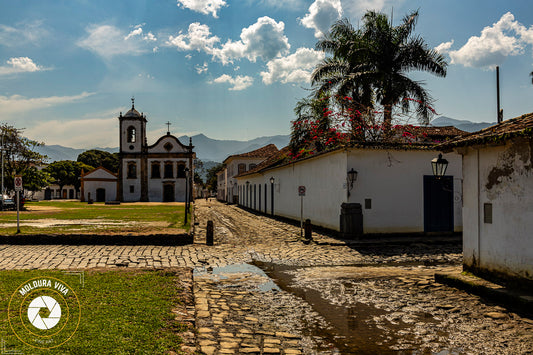 Praça da Igreja de Santa Rita de Cássia - Paraty - RJ