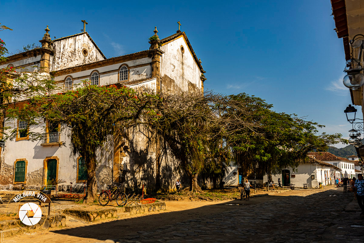 Lateral da Igreja Matriz de Nossa Senhora dos Remédios - Paraty - RJ