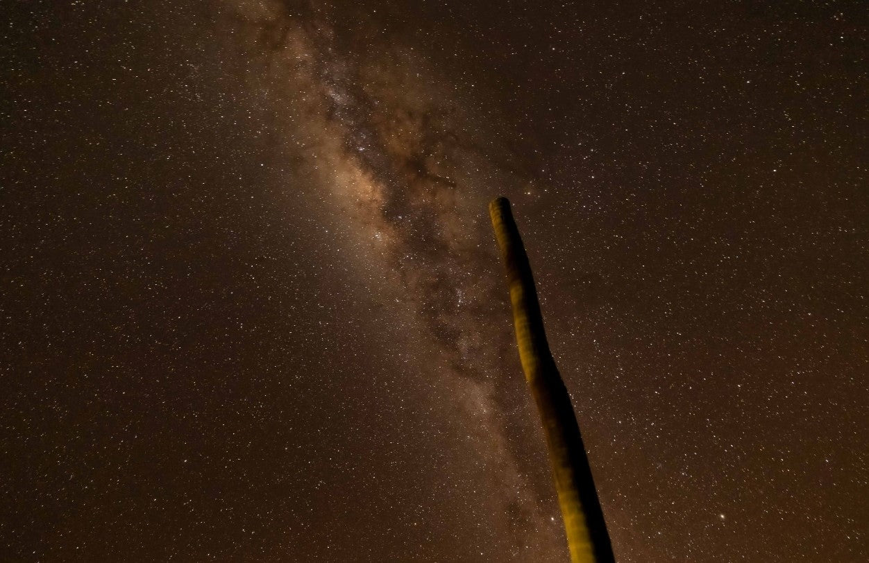 Dedo Terrestre na Via Láctea na Chapada dos Veadeiros - GO