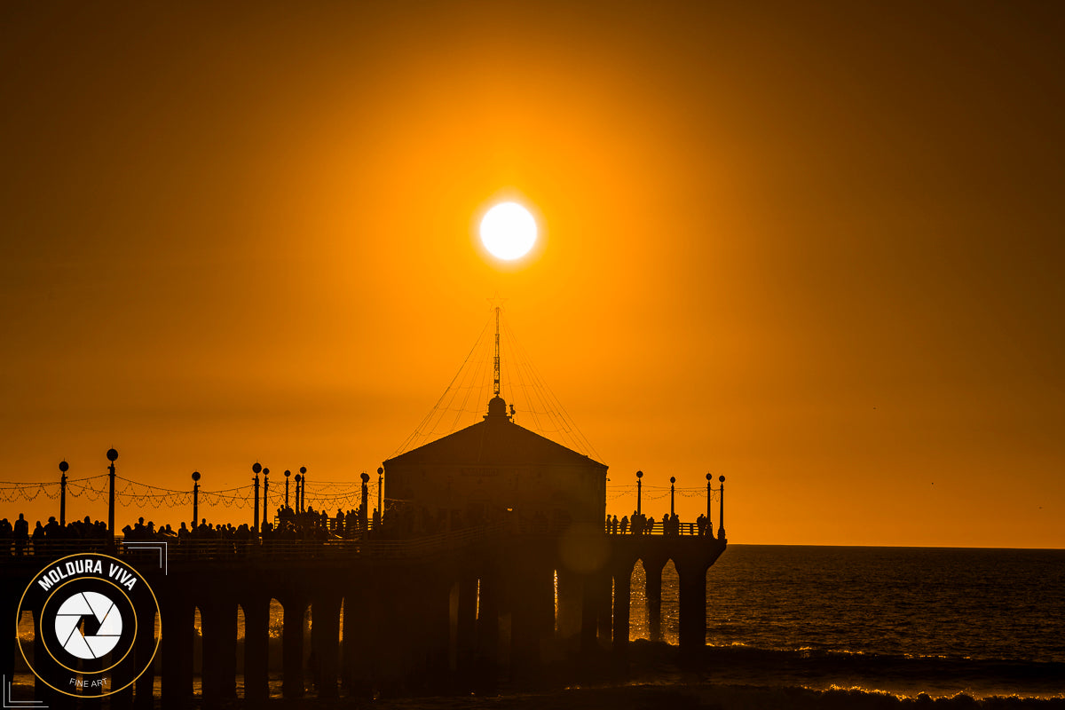 Versão 1 de Por do Sol no Pier Manhattan - Los Angeles - CA