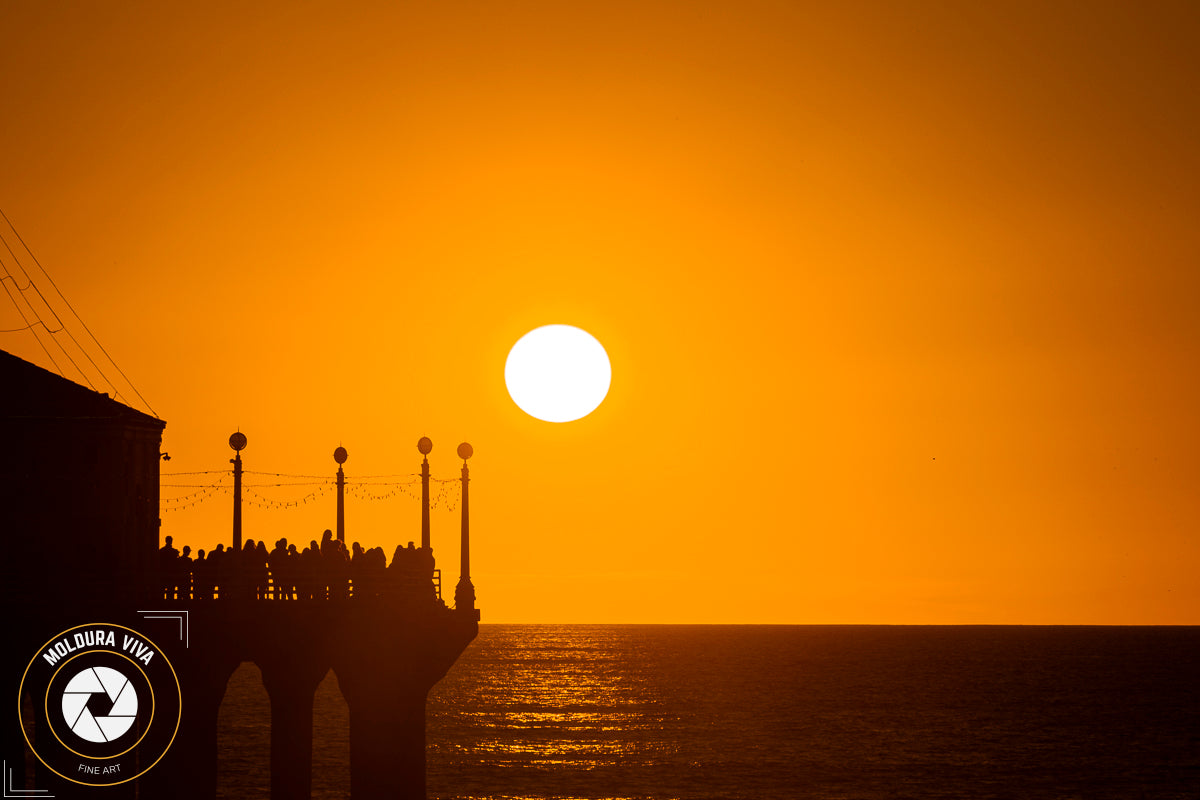 Versão 6 de Por do Sol no Pier Manhattan - Los Angeles - CA