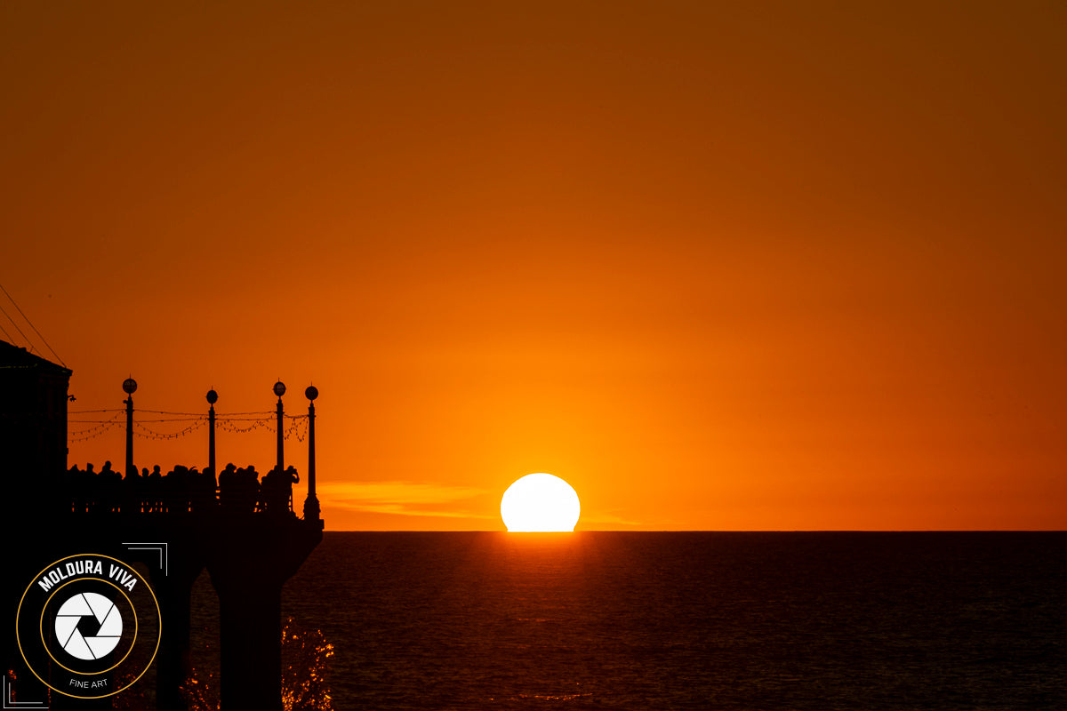 Versão 13 de Por do Sol no Pier Manhattan - Los Angeles - CA