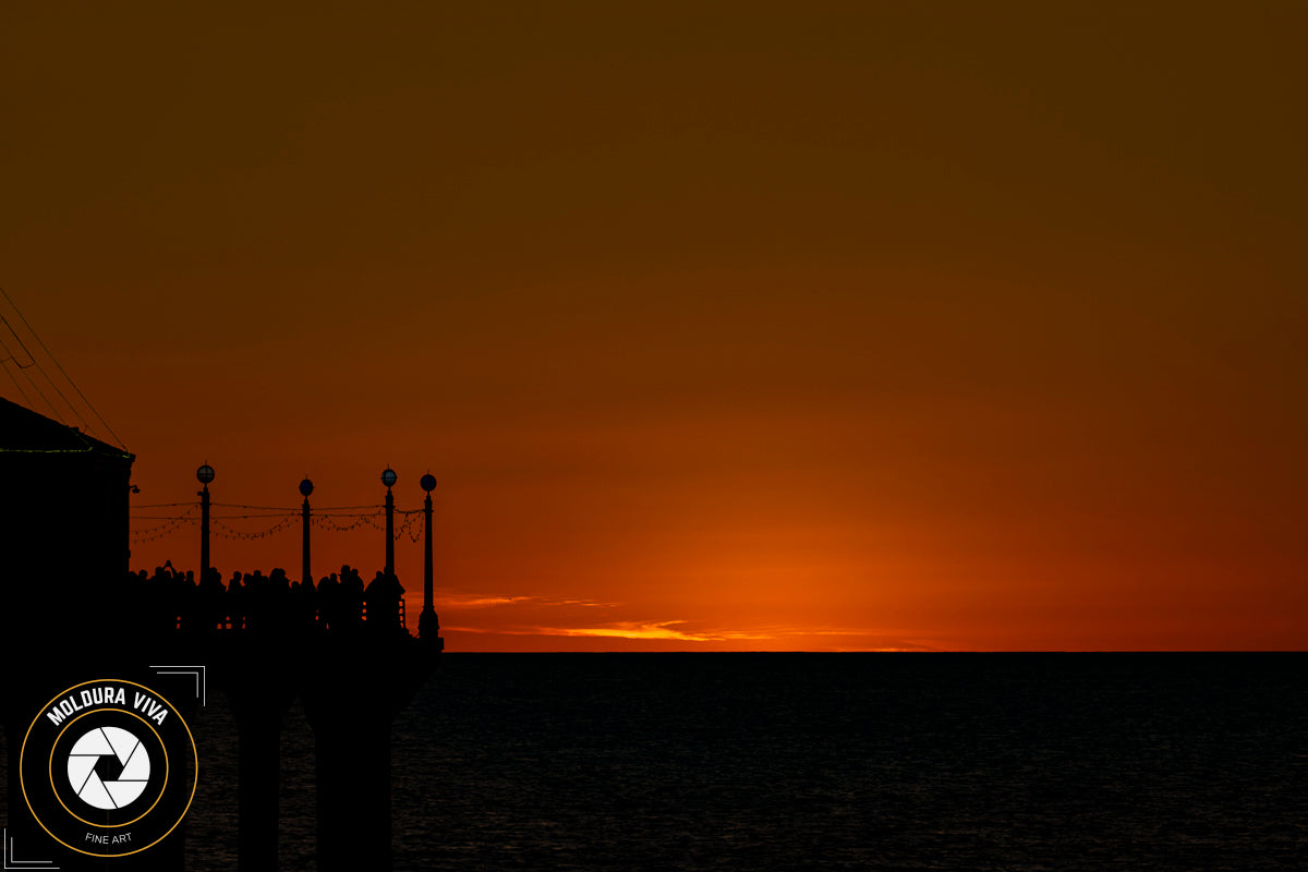 Versão 16 de Por do Sol no Pier Manhattan - Los Angeles - CA