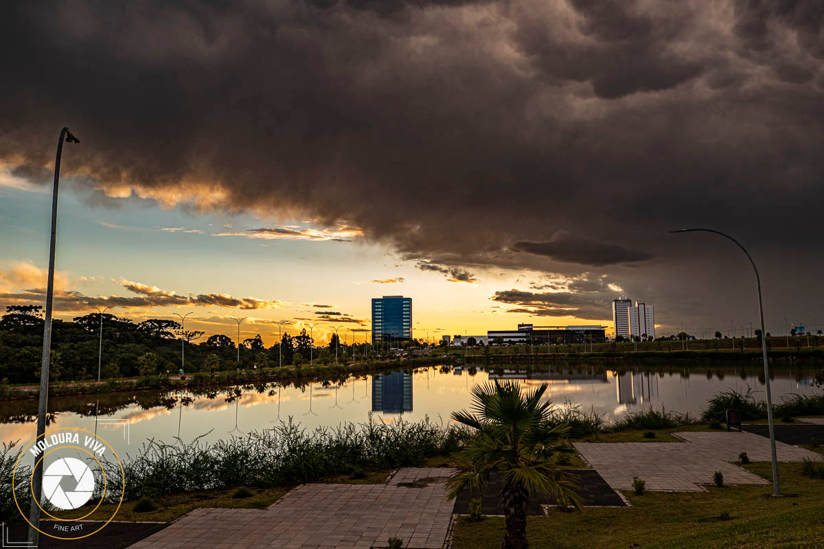 Versão 12 Por do Sol na Cidade dos Lagos - Guarapuava - PR