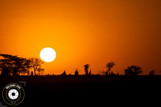 Por do Sol no Cerrado - GO