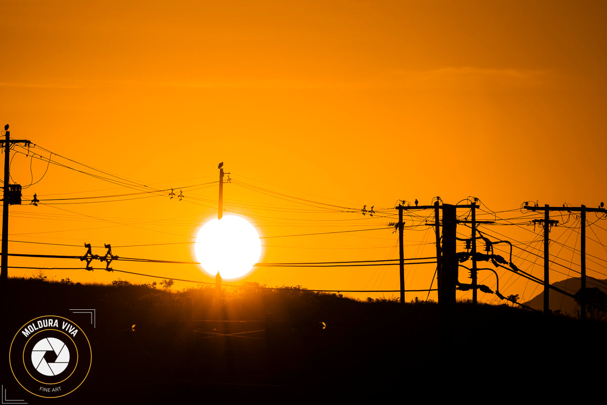 Por do Sol nas Montanhas de Ouro Preto - MG