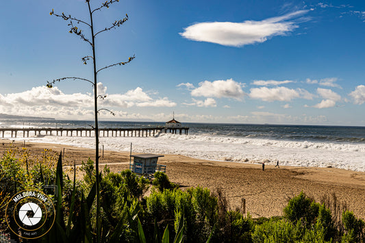 Praia do Pier Manhattan Los Angeles - CA