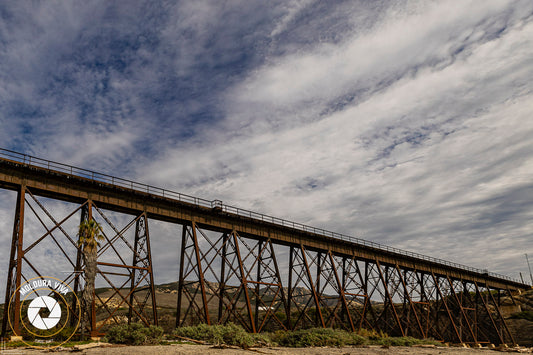 Extensão de Ponte de Linha Férrea próximo ao Pacífico - EUA