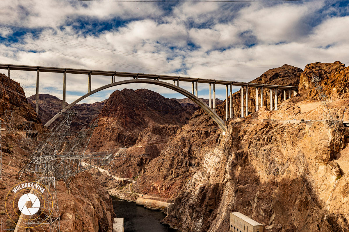 Ponte Divisa Nevada e Arizona - EUA.