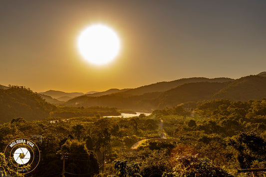 Por do Sol no Rio Ribeira - SP