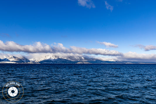 Versão 2 de Sol no Amanhecer no Lago Tahoe - EUA