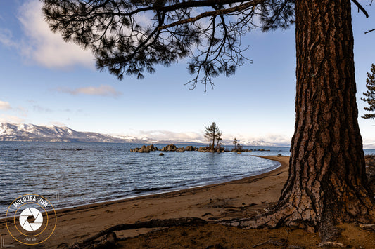 Versão 9 de Paisagens de Lago Tahoe e Montanhas - EUA